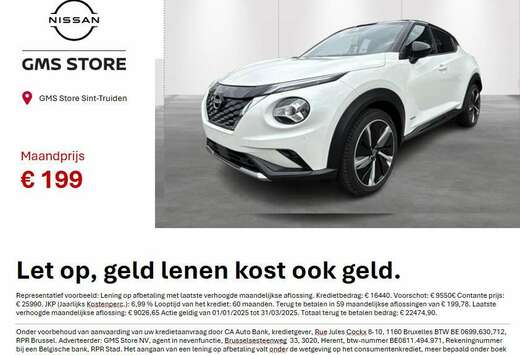 Nissan 1.6 Hybrid 145 N-Design Navigatie,cruise contr ...