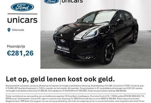 Ford 1.0i Ecoboost mHEV 92kW ST-Line X