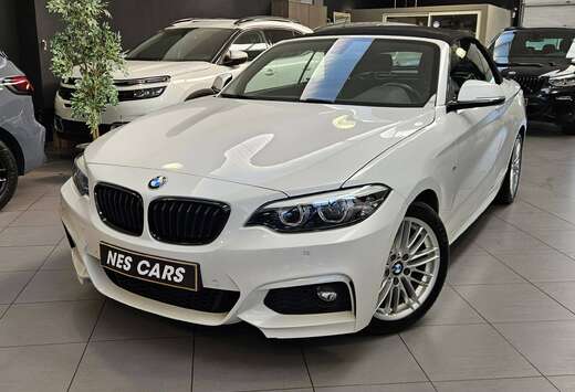 BMW 218 D CABRIO AUTOMATIQUE PACK M ,ALCANTARA,GPS,PH ...