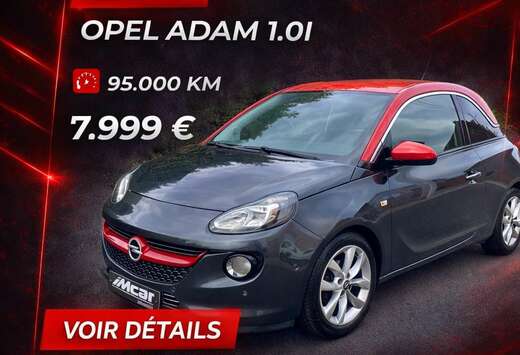 Opel Adam 1.0 Turbo Jam , Cuir , Garantie 12 Mois