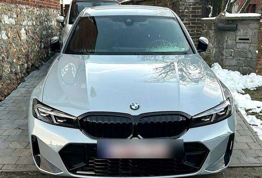 BMW 318i Pack M avec coffre de toit et barres de toit ...
