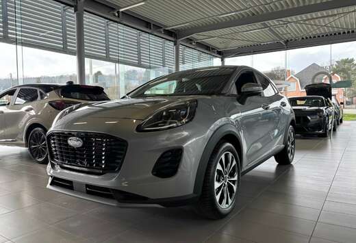 Ford 1.0 EcoBoost mHEV Titanium  125pk  Solar Silver