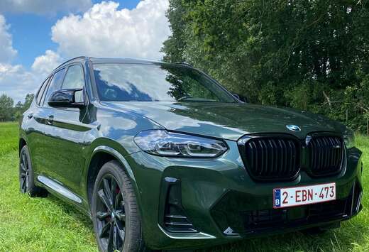 BMW X3 M40I Malachite green Manufacture