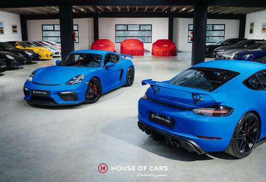 Porsche 718 GT4 Clubsport PDK 2021  PTS / Arrow Blue