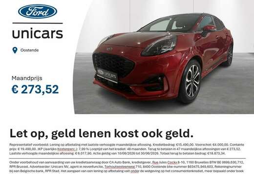 Ford 1.0i Ecoboost mHEV 92kW ST-Line