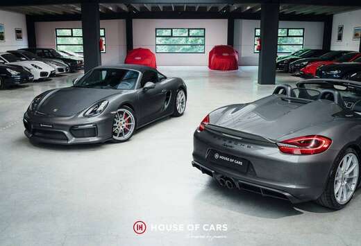 Porsche 981 Boxster Spyder - 1st paint - Low mileage  ...