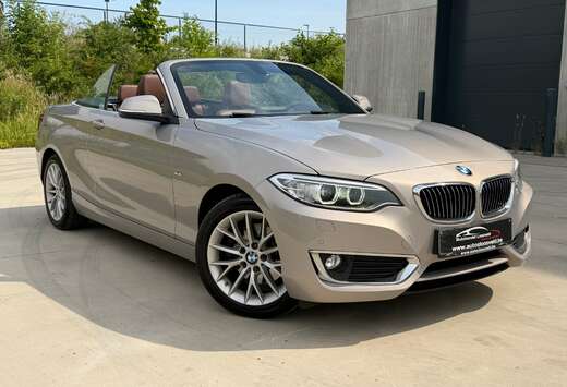 BMW d Cabrio Automaat Euro 6b/ NAVI/ LEDER/ Zetelverw ...