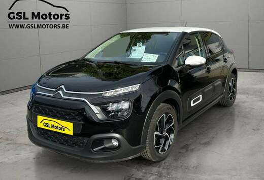 Citroen 1.2 110cv noir 06/21 60972km Airco GPS Camera