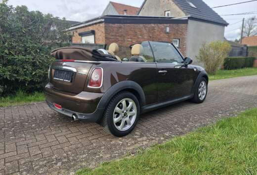 MINI Cabriolet 1.6i euro5 reeds blanco gekeurd garant ...