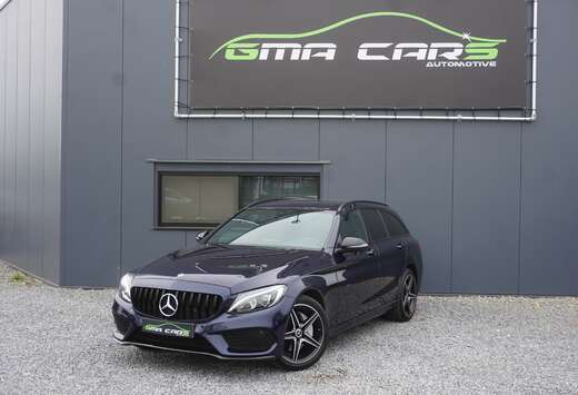 Mercedes-Benz C 180 d AMG Pack-Nav-Leder-Led-Airco-Ca ...