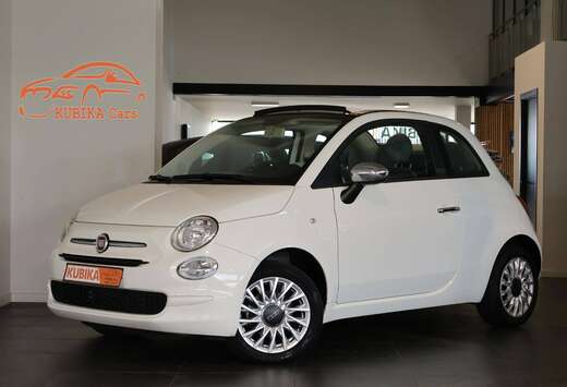 Fiat 500C  Cabrio 1.2i CruiseControl Airco Garantie *
