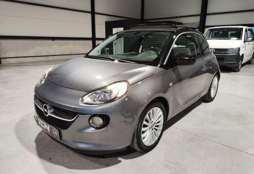 Opel Adam 1.2i Open Air (EU6.2),GPS,Airco,Cuir