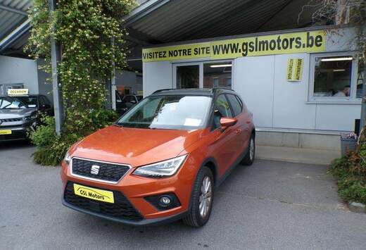 SEAT 1.0 115cv Automatique orange 04/18 52545km Airco