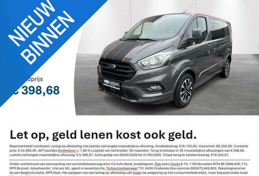 Ford 320S 2.0TD185Pk/136Kw A6 FWD Sport DC Dubbele ca ...