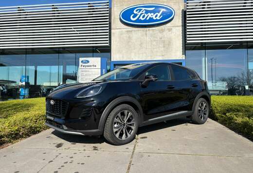 Ford 1.0 EcoBoost mHEV Titanium  125pk  Agata Black