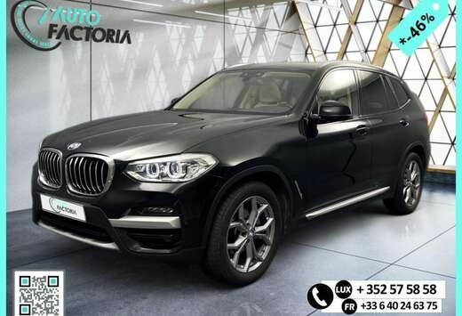 BMW -46% 20D 190CV BVA 4x4 XLINE+T.PANO+GPS+CUIR+OPTS