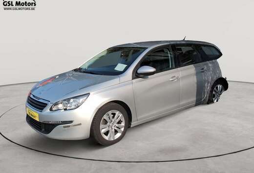 Peugeot Break 1.6HDi 100cv Gris alu 07/16 Airco GPS C ...