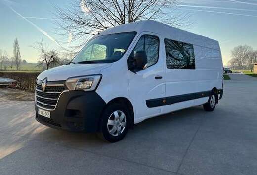 Renault 2.3 DUB CAB 7PL *Airco*Navi*Trekhaak*24380+BT ...