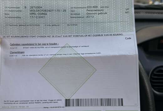 Opel 1.0i XE 12v Comfort