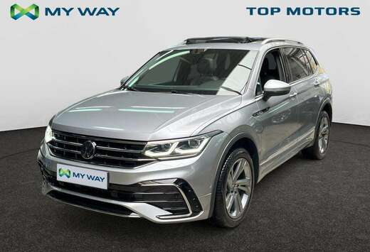 Volkswagen R-LINE*7ZITPL.*AUTOMAAT*150PK*PANODAK*TREK ...