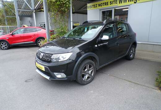 Dacia 0.9TCe 90cv noir 09/20 64.266km Airco GPS Capte ...