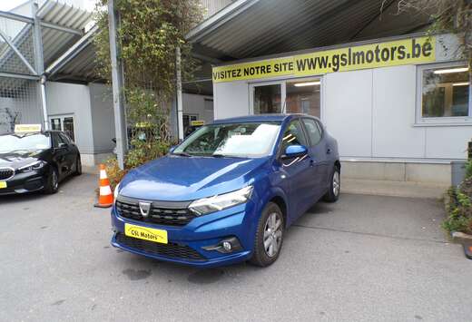 Dacia 1.0 TCe 91cv bleu 10/21 52.376km Airco GPS Crui ...