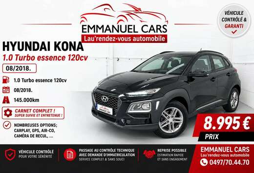 Hyundai 1.0 T-GDi Super équipé! CARPLAY,GPS,CAMERA, ...