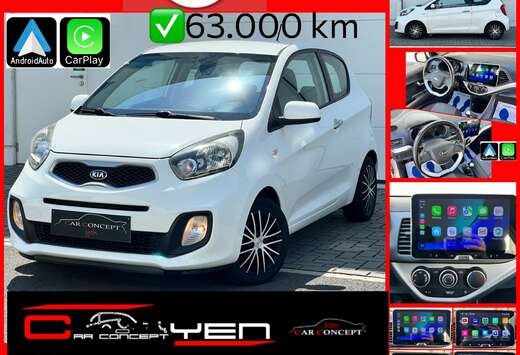 Kia Picanto 1.0i Sense*Carplay*Airco*Aluminium Velgen ...