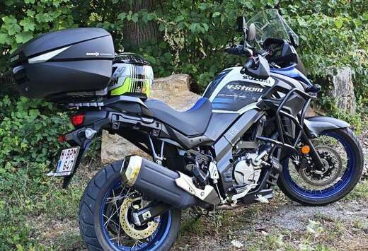 Suzuki top case modu + sup, Crash bar, prot res béq  ...