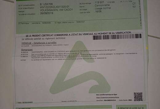 Volkswagen Caddy 2.0 CR TDi SCR (EU6)