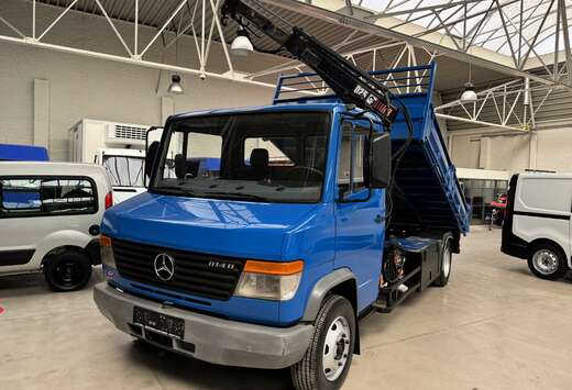 Mercedes-Benz 1 VARIO 814D  KIPPER  KRAAN