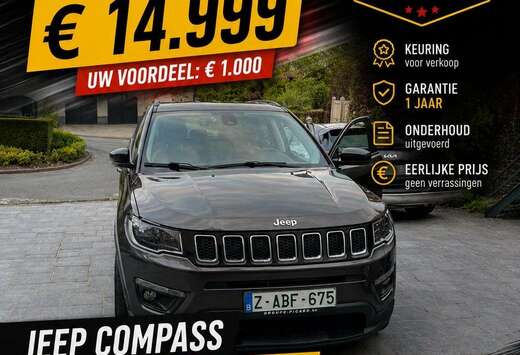 Jeep Compass 1.4 Turbo 4x2 Longitude (EU6d)