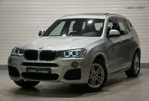 BMW X3 2.0 dA sDrive18-Navi-CruiseC-Pano-airco-M-Pack ...