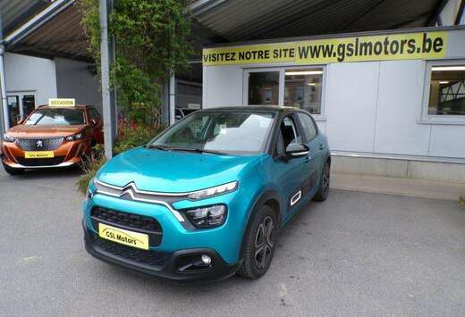 Citroen 1.2 83cv vert 07/22 46269km Airco GPS Cruise