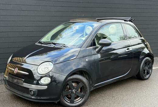 Fiat 0.9 T TwinAir+CABRIO+BOITE AUTO+AIRCO+SEMI-CUIR+ ...