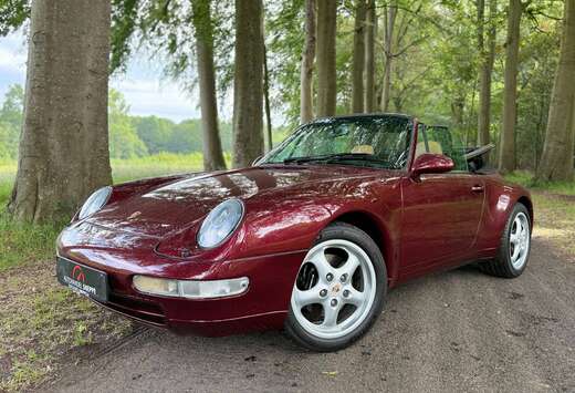 Porsche 993 Cabrio/VarioRam 3.6. Arena Red  Metallic.