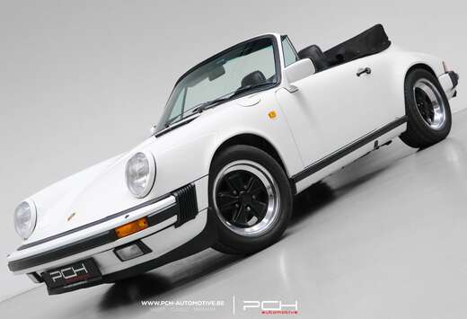 Porsche Carrera 3.2 Cabriolet 231cv - Matching Number ...