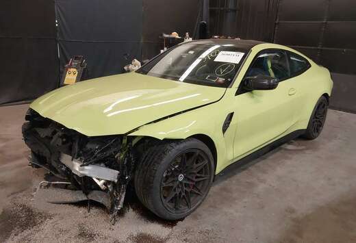 BMW M4 competition usa import front light damage