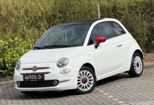 Fiat 1.0i MHEV Red Navi,Cruise,Pano. dak,Airco,PDC A