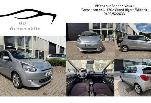 Mitsubishi 1.2i ClearTec Intense CVT 1er Prop Airco B ...