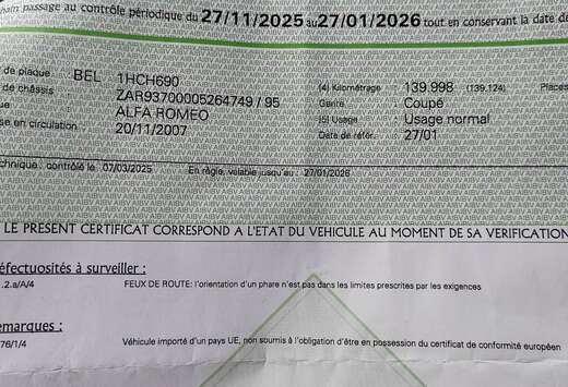 Alfa Romeo 1.9 JTD Progression