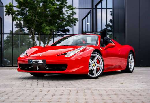 Ferrari Spider 4.5i V8 - Rosso Corsa - Daytona Seats  ...