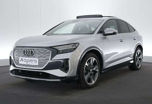 Audi Q4 Sportback 82 kWH 40 S-Line Platinum LEDER/CUI ...
