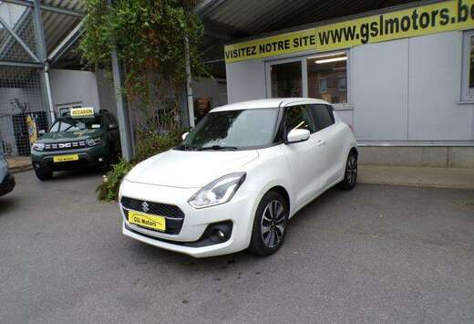 Suzuki 1.2 90cv Automatique Blanc 02/19 Airco GPS Cru ...