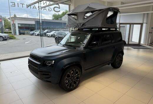 Land Rover 110 P635 OCTA Sargasso Blue Satin PPF