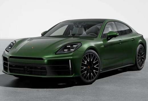 Porsche 4 e-Hybrid  Oak Green  Sportuitlaat  Head-Up
