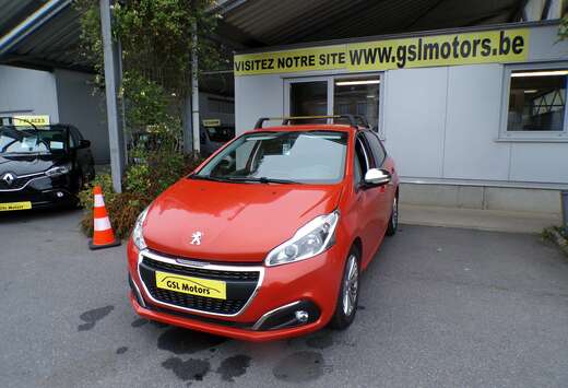 Peugeot 1.2i 82cv 5 portes orange 04/19 Airco GPS Cap ...