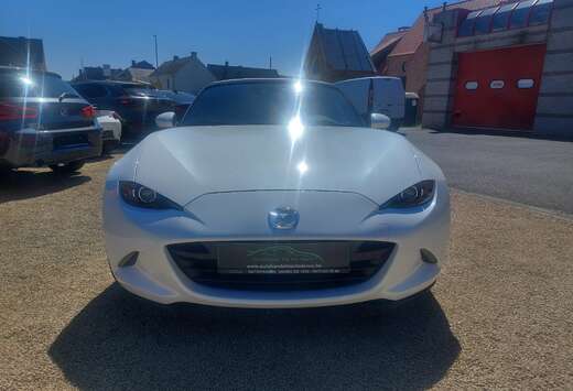 Mazda MX-5 1.5i Skyactiv-G * Bordeaux interieur * Gri ...