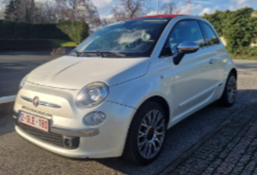 Fiat 500 1.2i Lounge PUR-02 Stop