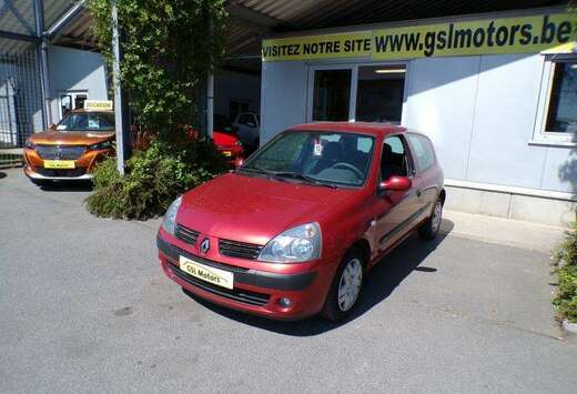 Renault 3 portes 1.2i 75cv Rouge 03/2004 1er proprié ...